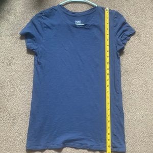 PINK by Victoria Secret Dusty Blue Short Sleeve T-Shirt Size XS